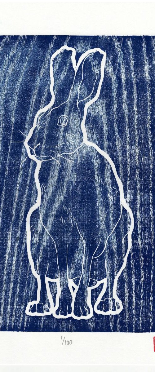 'Hare' by Tilly Print