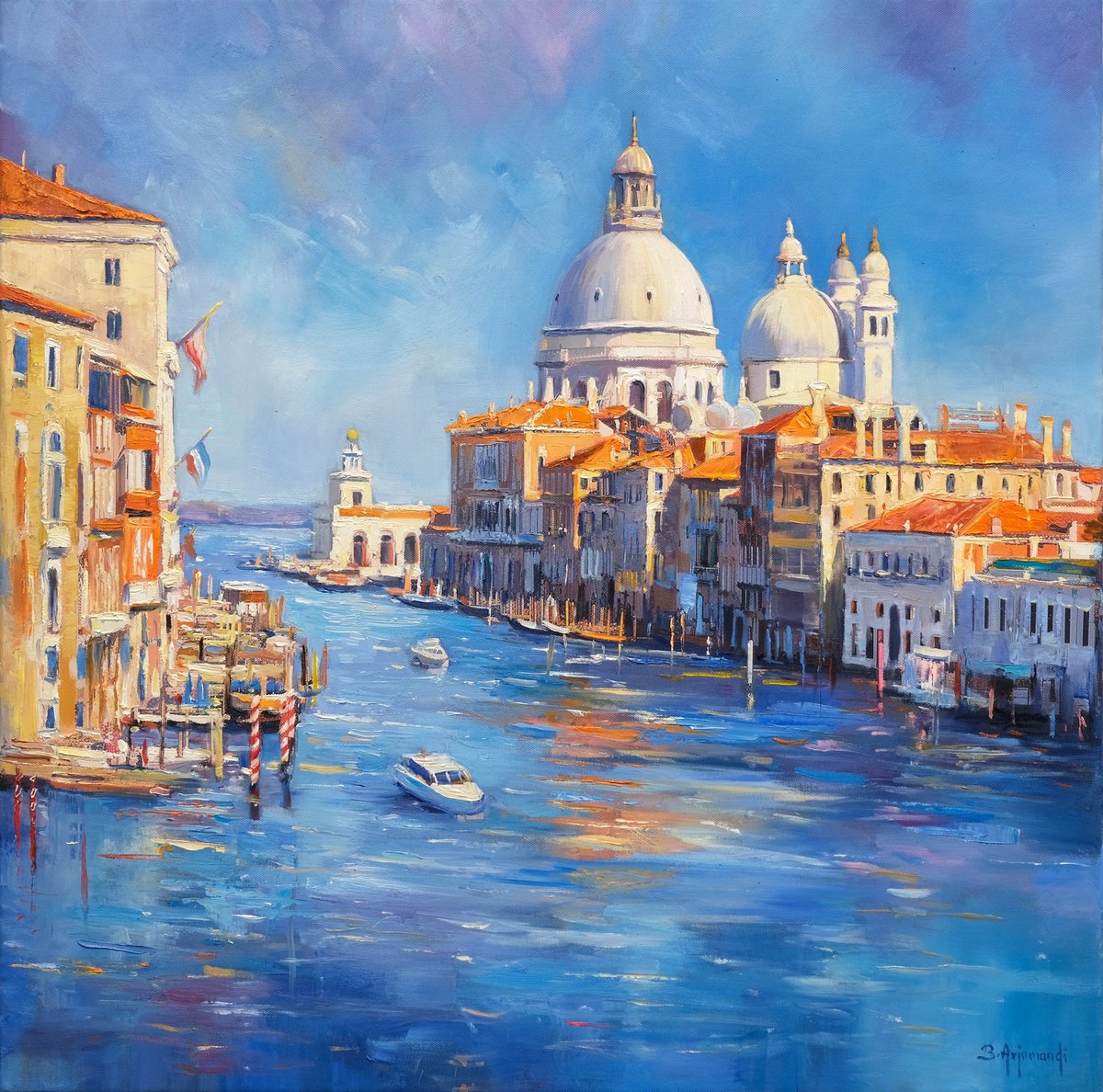 Venice Grand Canal by Behshad Arjomandi