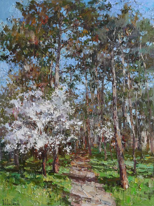 Spring forest by Anastasiia Valiulina