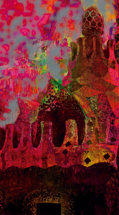 Psicodelia, Parque Guell by Javier Diaz