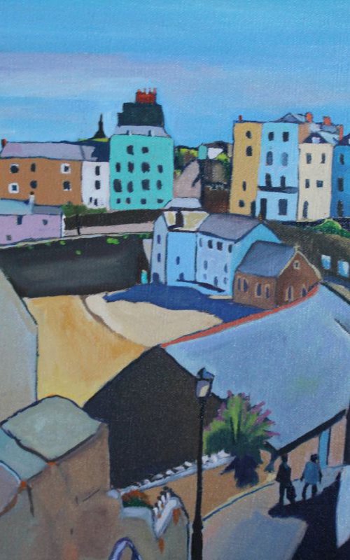 Overlooking Tenby Harbour by Emma Cownie