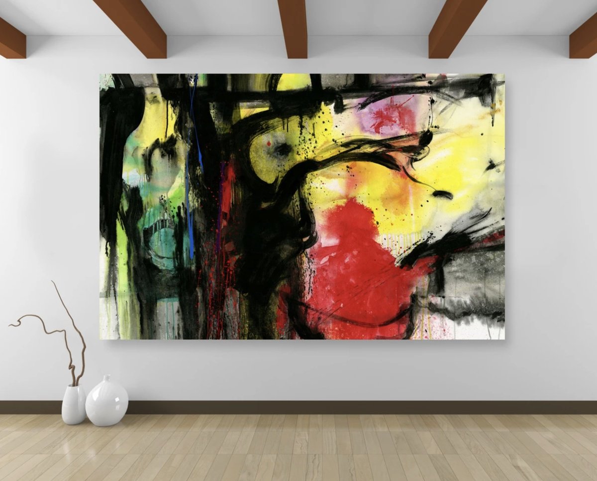 Dancing To The Music By Kathy Morton Stanion, 56 X 40, Artwork For Sale On Artfinder
