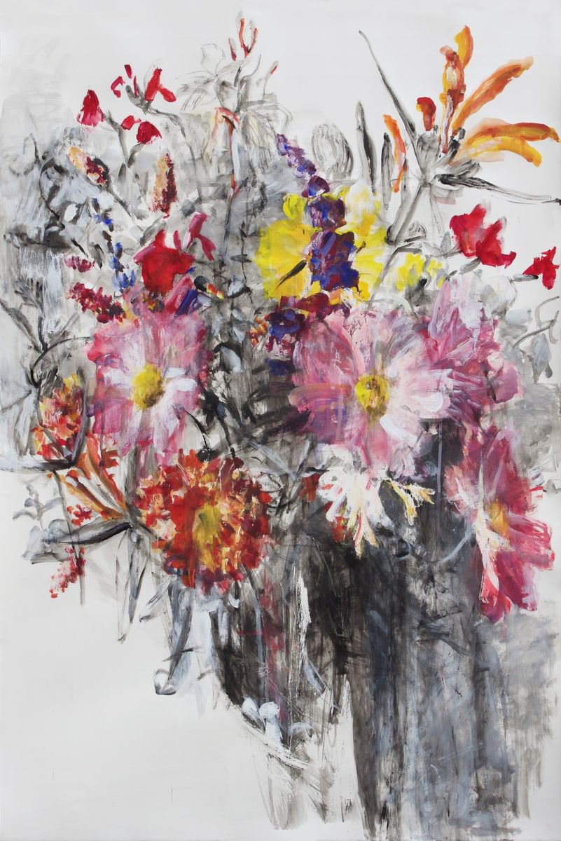 Wild Flowers 1 by Maria Kazanskaya