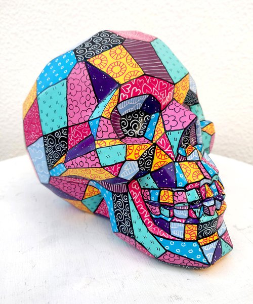 Skull by Vio Valova