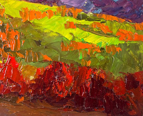 Flame of Leaves in the Autumn Wind