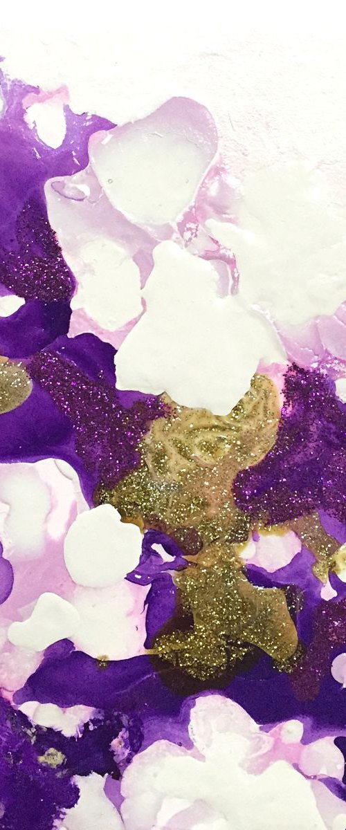 November Jewels, 15 x 15cm, perfect small art gift by Corinne Natel