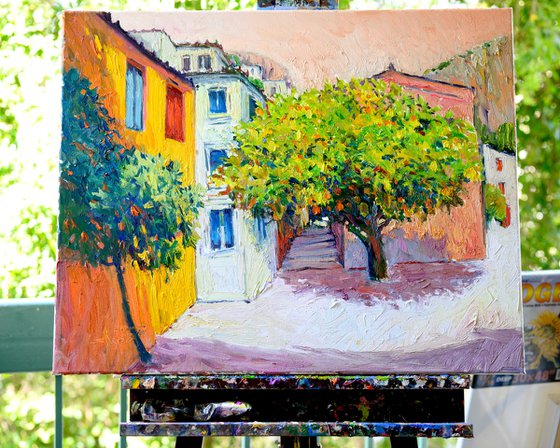 Landscape with Lemon Tree, Memories from Athens