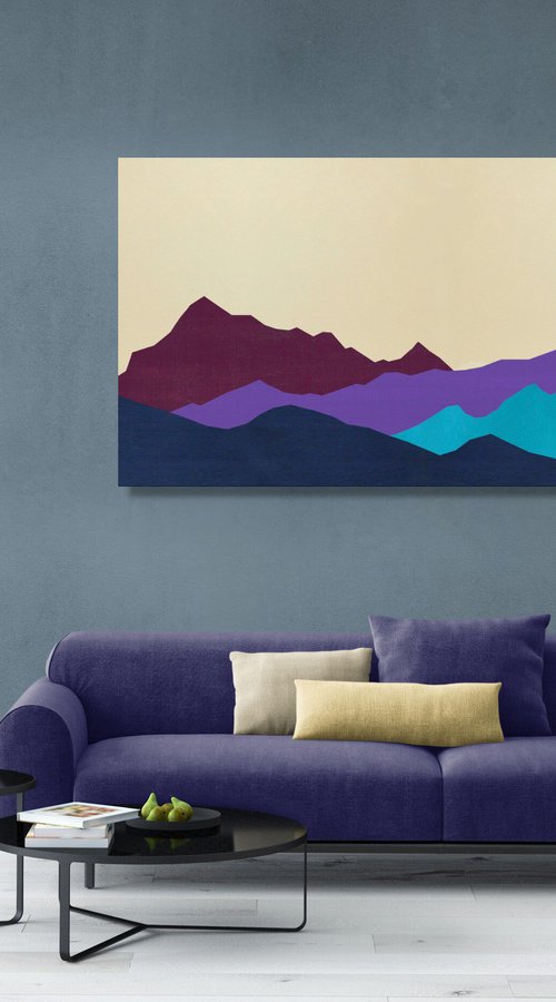 Mountain Breaths #16 by Marina Krylova