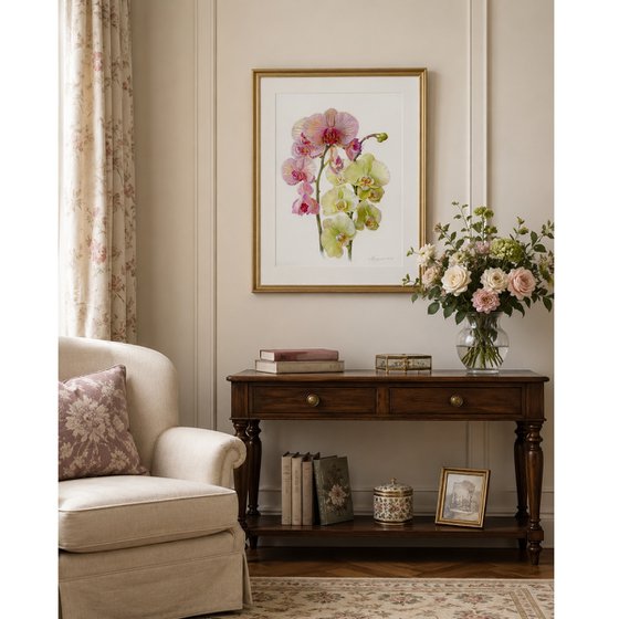 Two Orchid Blooms