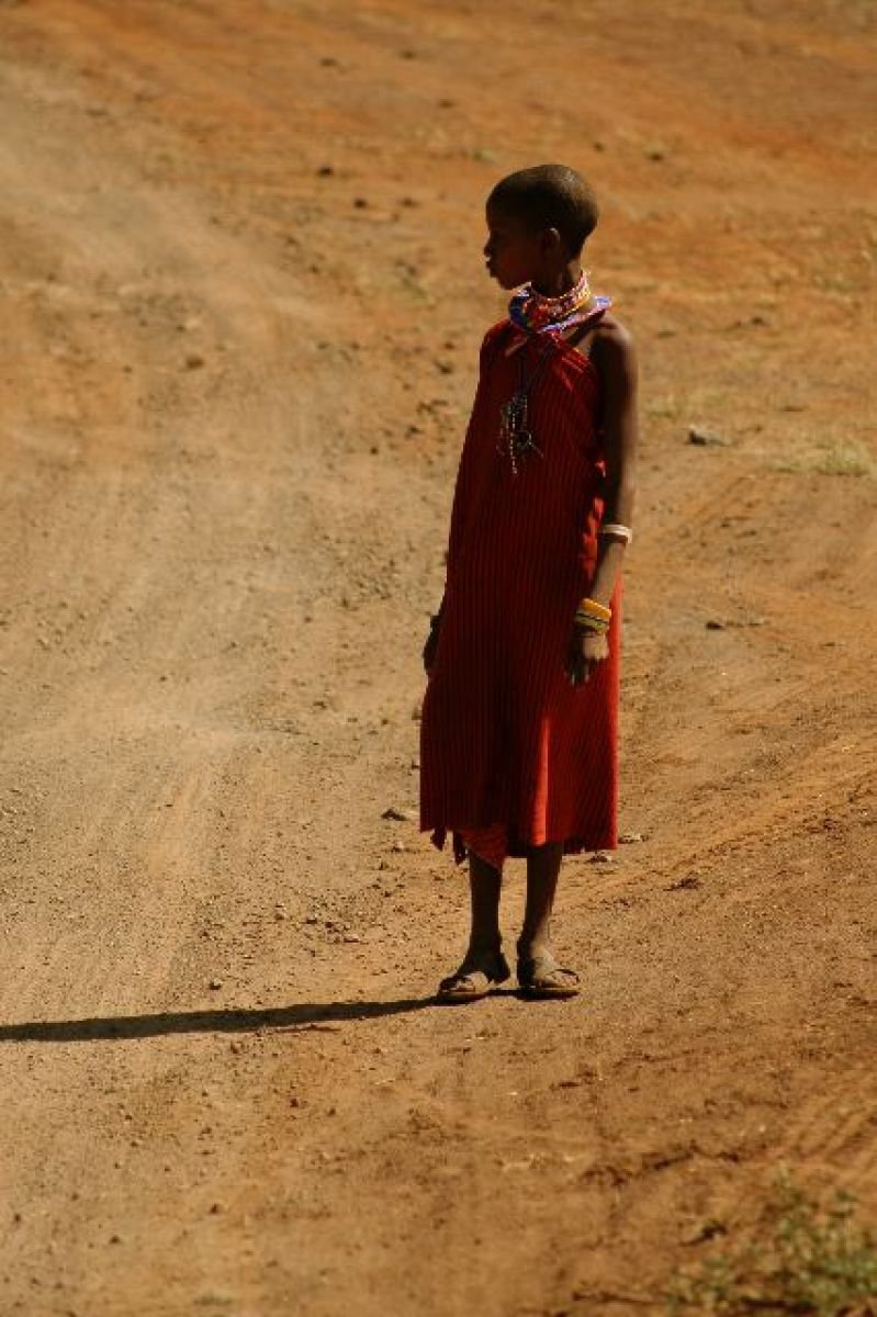 Masai Girl #2 by Marc Ehrenbold
