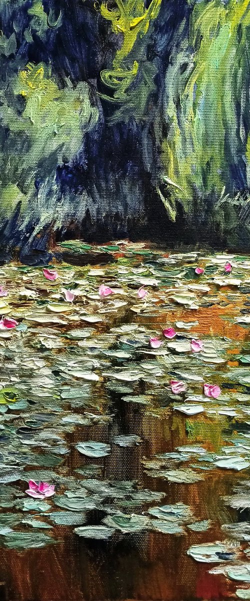 Impression. Water lilies 2 by Oleh Rak