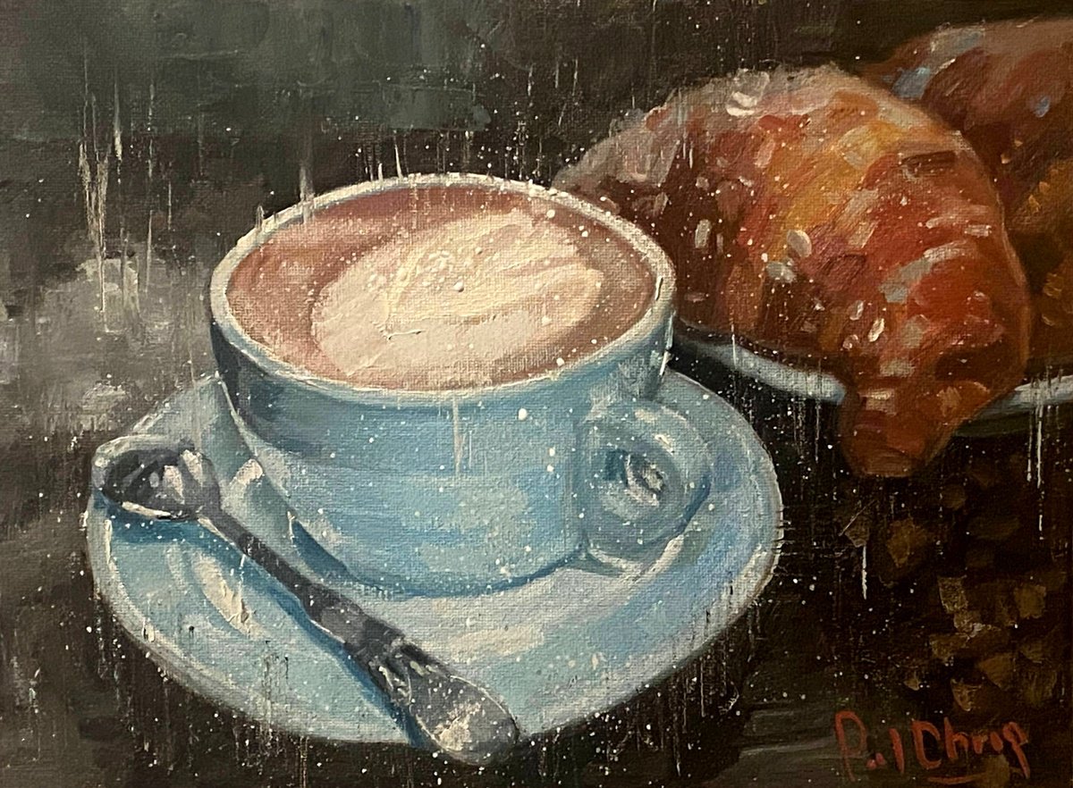 Breakfast #1 By Paul Cheng, 12 X 9, Artwork For Sale On Artfinder