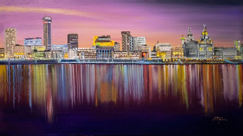 AN EVENING IN LIVERPOOL by Tetiana Tiplova