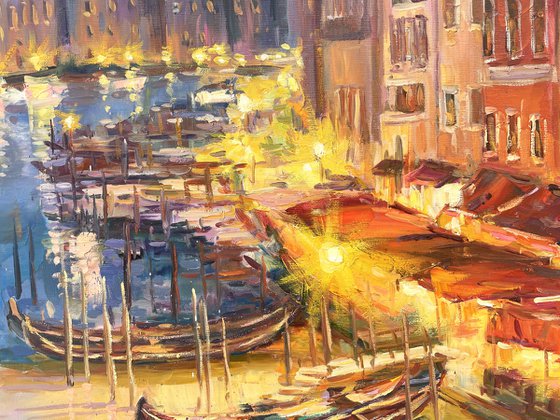 "Venice at night  "