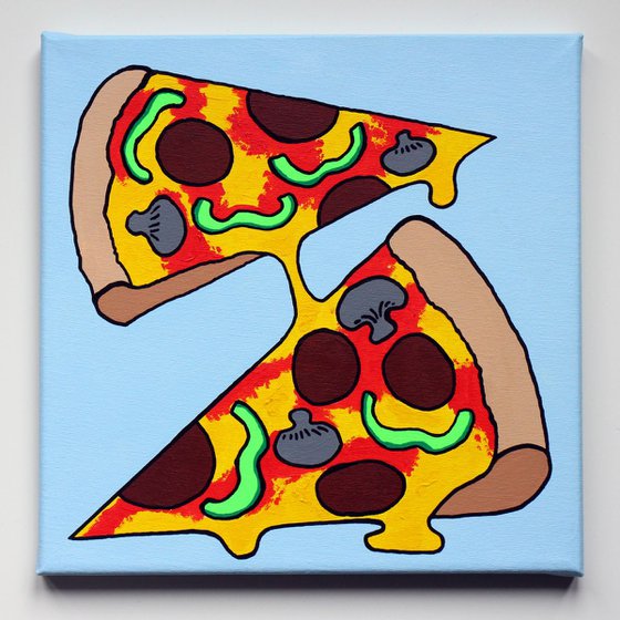 Two Slices of Pizza