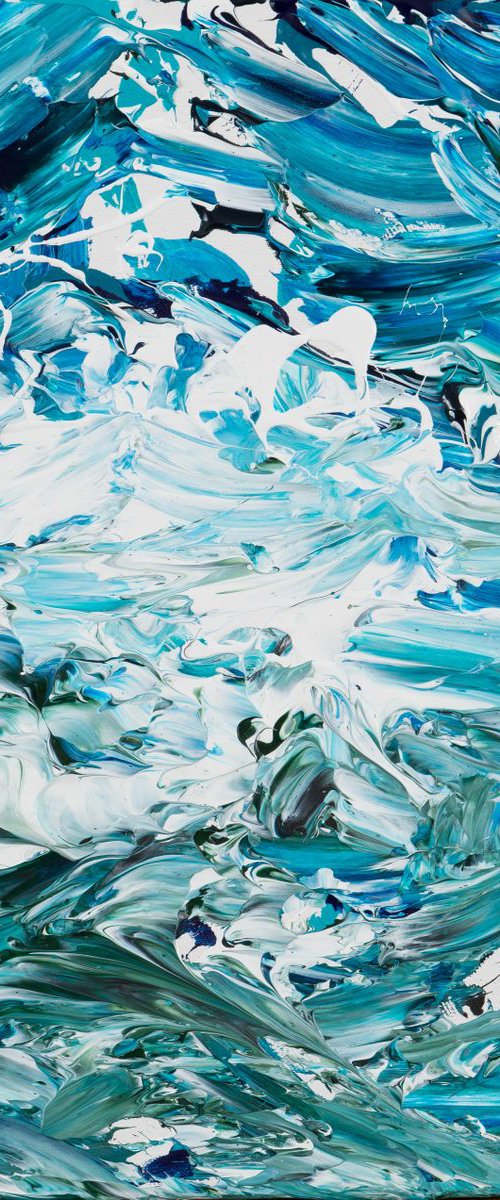 Stormy Seas 2018 by Annette Spinks
