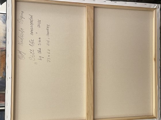 Still life consecrated by the sun