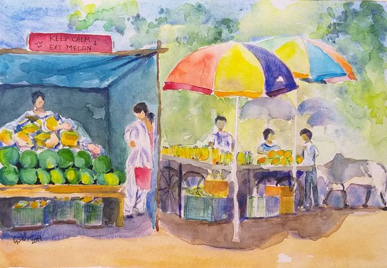 The fruit market 1