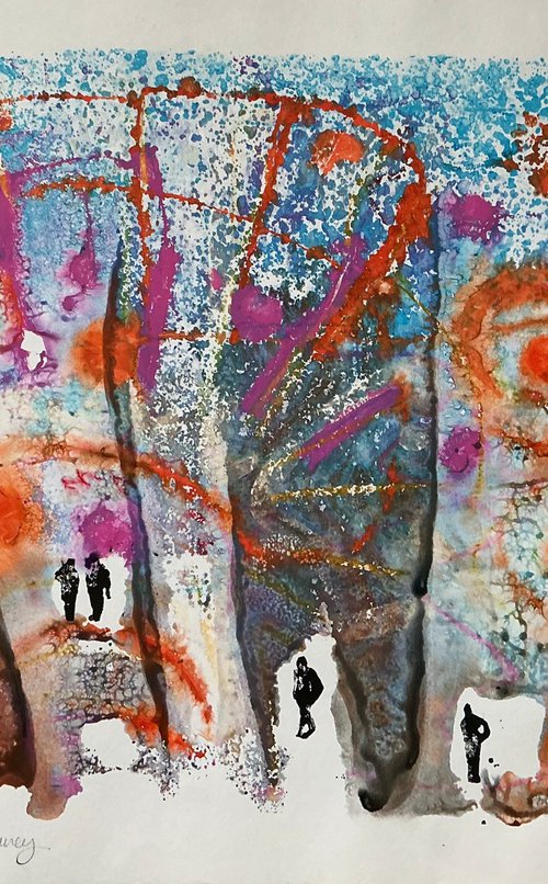 Winter Funfair by Sandra Haney