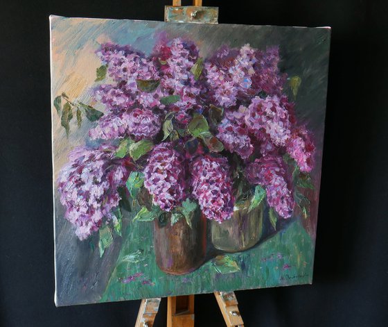 Bouquets Of Fragrant Lilacs