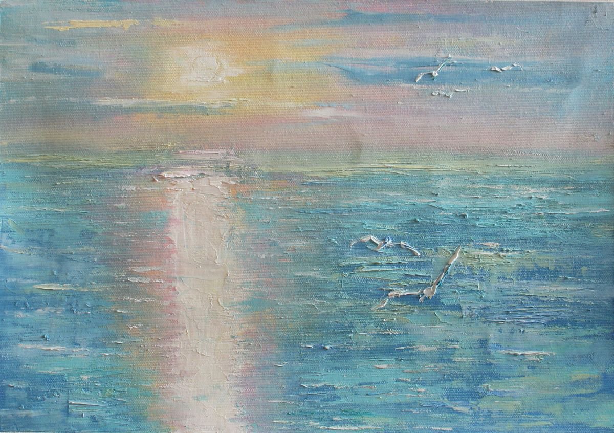 Beginning By Salana Art / Svetlana Samovarova, 16 X 11, Artwork For Sale On Artfinder