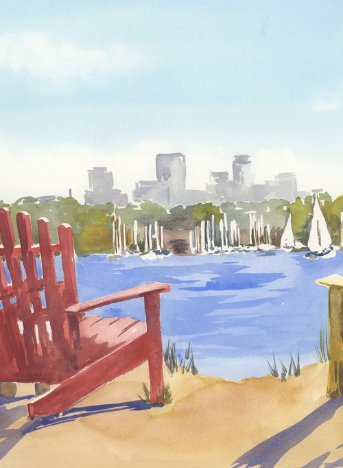 Adirondack Chairs by katie mccollow
