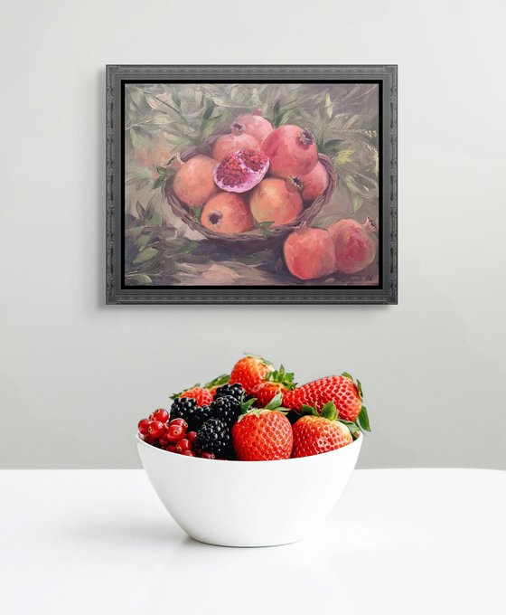 A Basket Full of Pomegranates