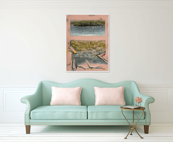 Between Two Realities_36"X48"