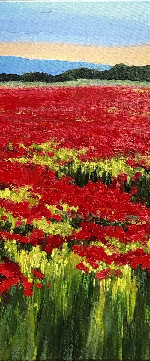 Scarlet fervor by Ulyana Korol