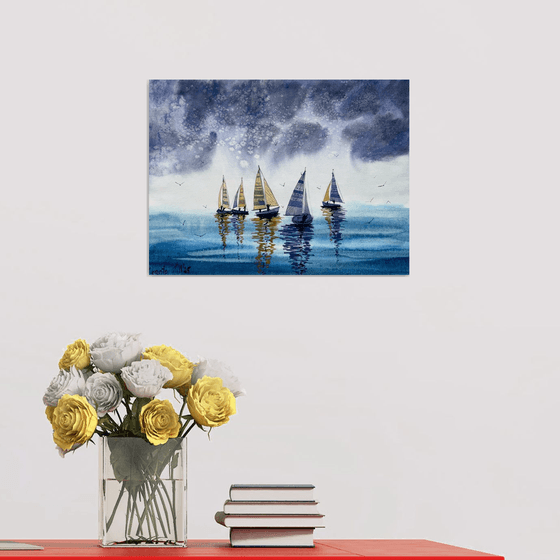 Regata After the rain Yachts