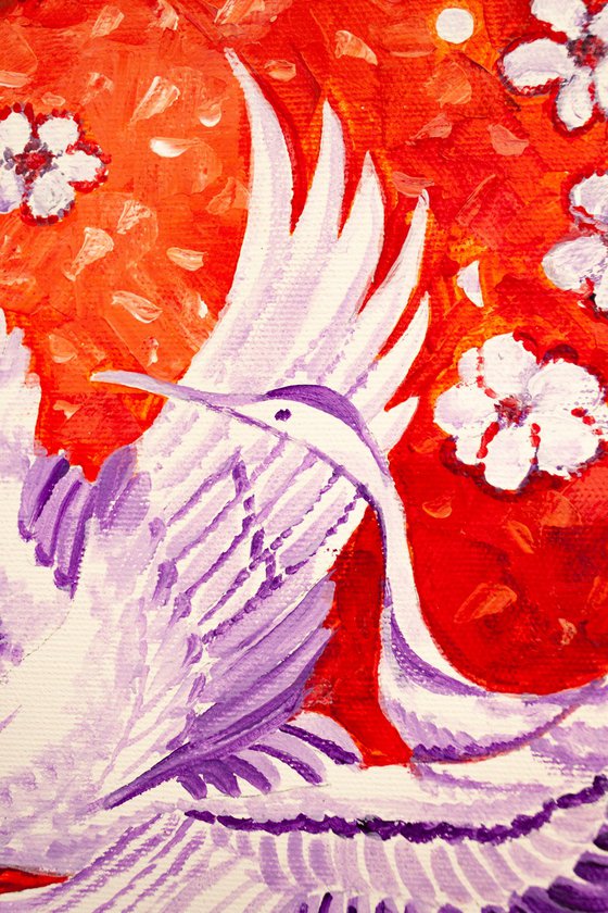 Woman in a kimono