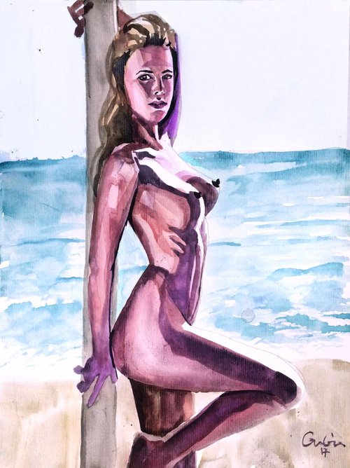 Nude on the Beach 3 by Ga Ga