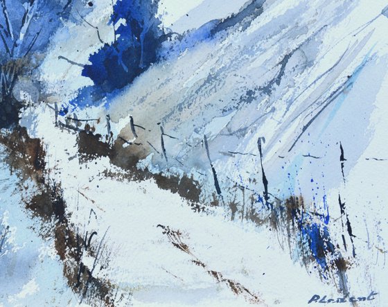 A path to follow  -watercolor