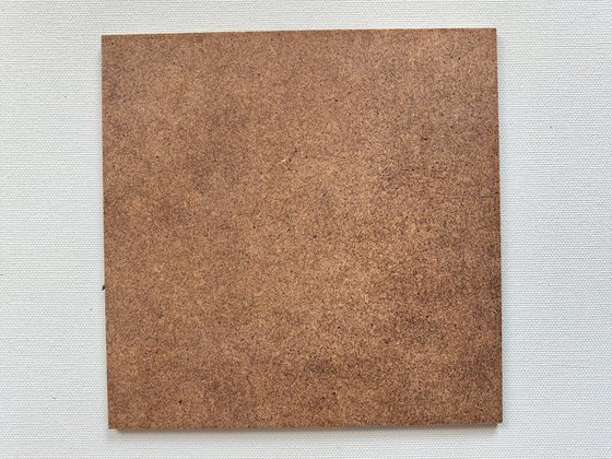 Pomegranate oil painting mini wall art 6x6"