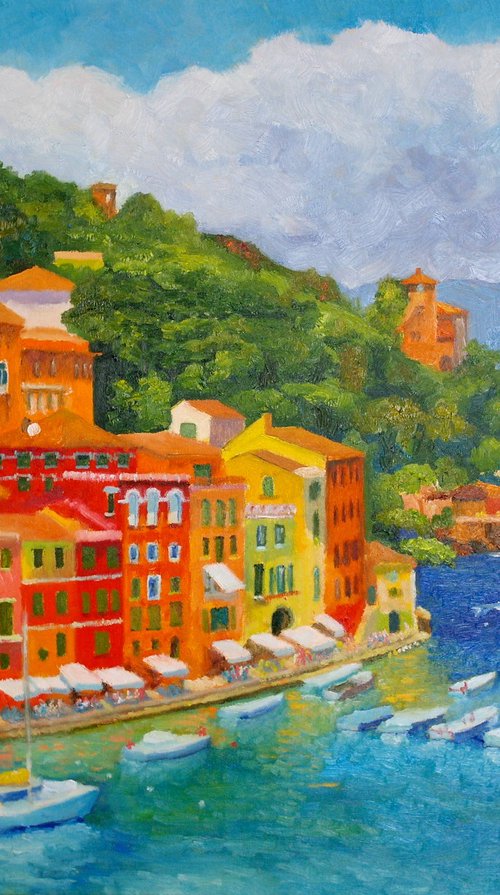 Portofino, Italy by Juri Semjonov