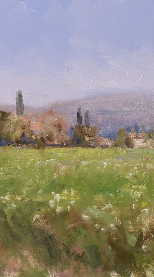 Landscape near Sisteron by Pascal Giroud