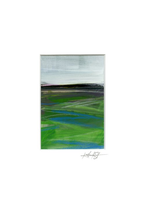 Journey 04 - Landscape painting by Kathy Morton Stanion by Kathy Morton Stanion