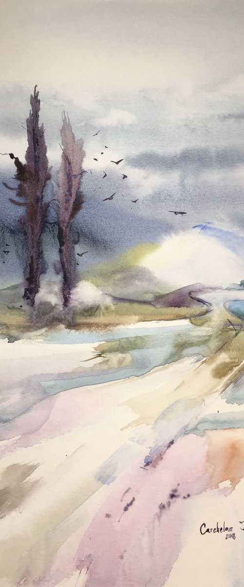 "Blue Winter" by Iulia Carchelan