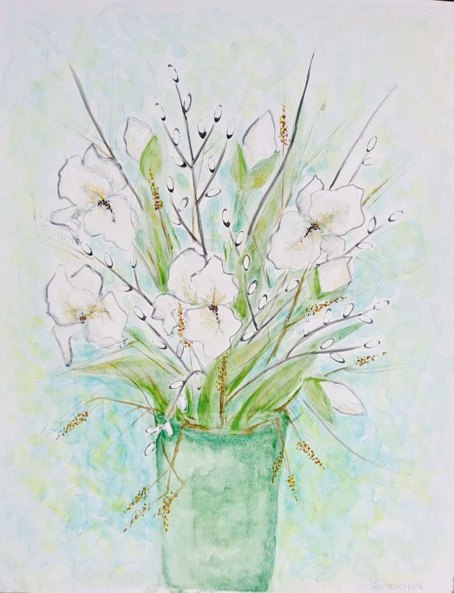 spring bouquet by Svetlana Vorobyeva