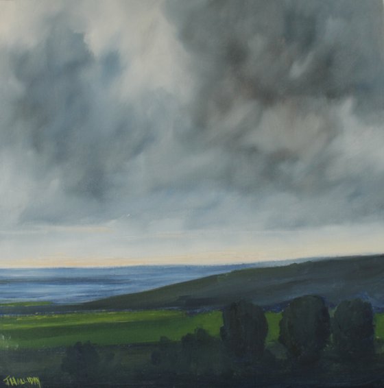 Morning, Irish landscape