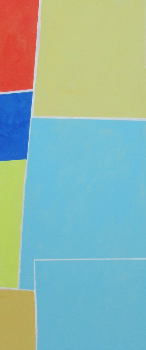 Composition Blue Move. by Megha Hendrick.