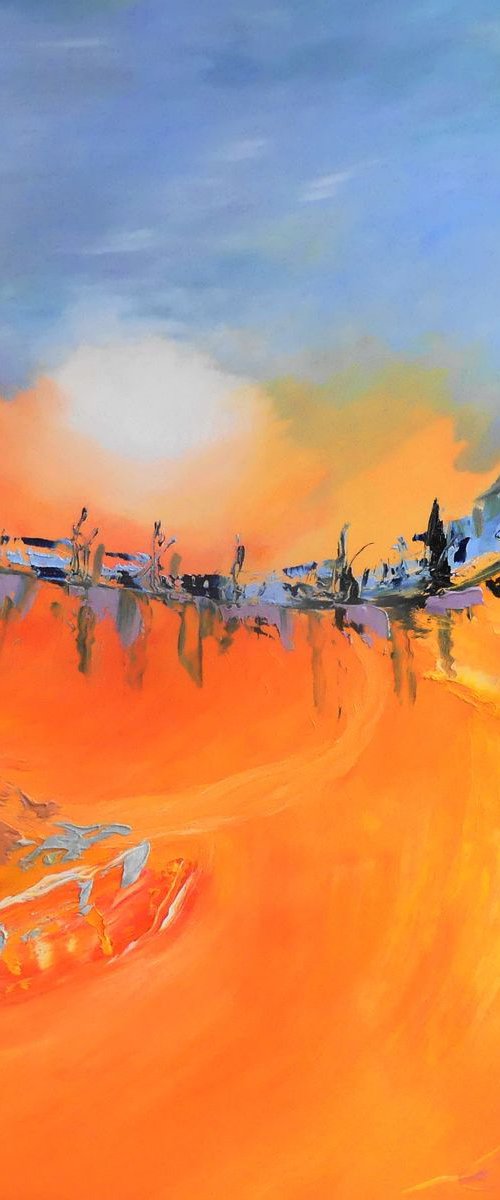 The road to Marrakesh by Lesley Blackburn