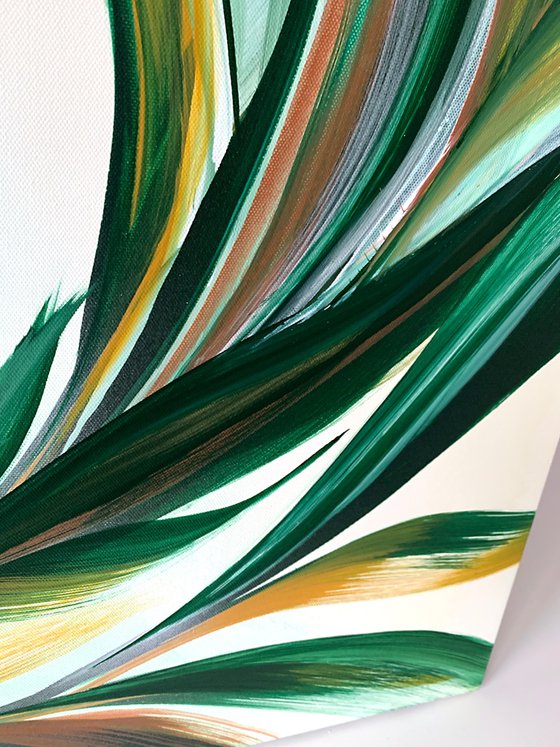 Emerald harmony, sun light