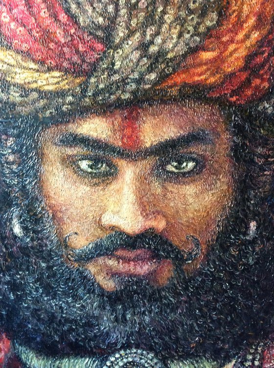 portrait of an indian man