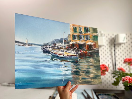 Reflections of Camogli
