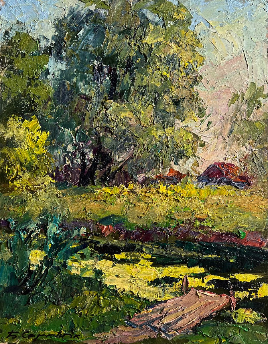 Enjoying The Silence By Boris Serdyuk, 9 X 12, Artwork For Sale On Artfinder