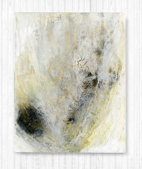 Simple Prayers 2 - Textured Abstract Painting by Kathy Morton Stanion by Kathy Morton Stanion
