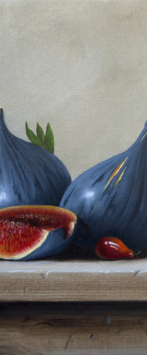 Cornelian cherry with fig by Konstantin Javakhyan