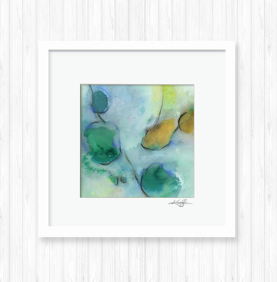 Tranquility Travels 19 - Abstract Painting by Kathy Morton Stanion