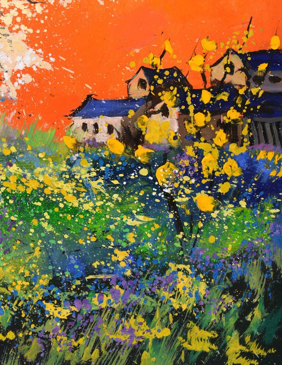 Moonshine in spring